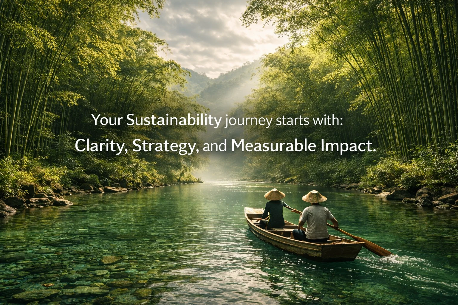Sustainability strategy banner